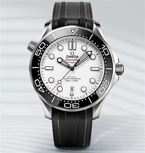 omega 300m white dial